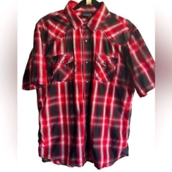 EUC - Burnside Men’s Peal Snap Western Shirt - Size XL - Picture 1 of 5